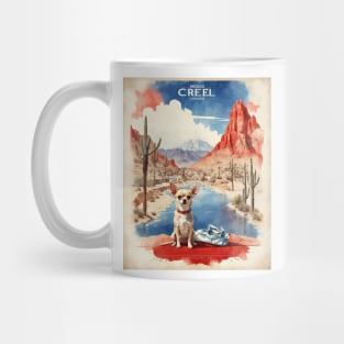 Creel Chihuahua Mexico Vintage Tourism Travel Mug